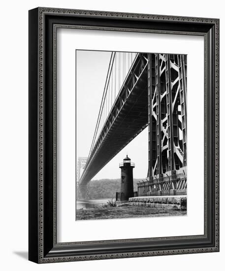 George Washington Bridge-null-Framed Premium Giclee Print