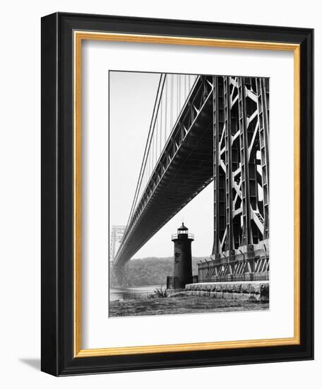 George Washington Bridge-null-Framed Premium Giclee Print