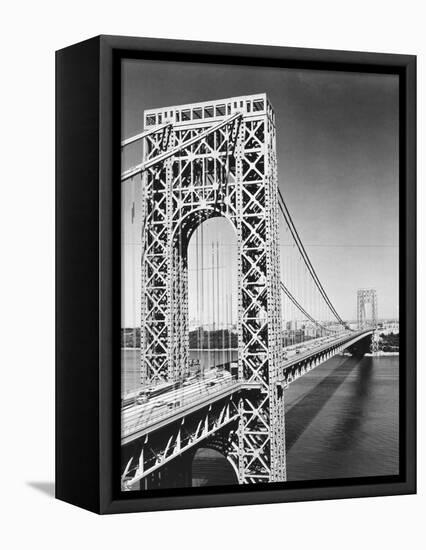 George Washington Bridge-null-Framed Premier Image Canvas