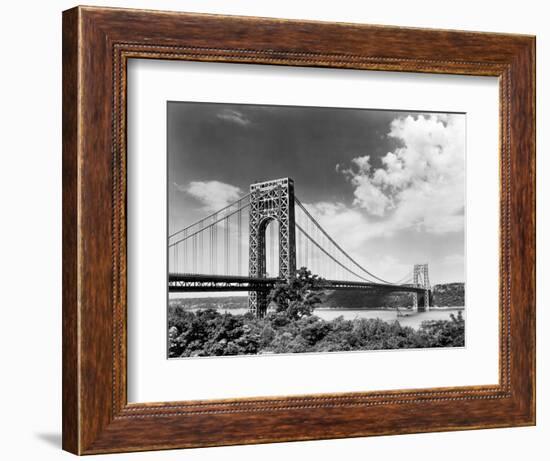 George Washington Bridge-null-Framed Premium Giclee Print