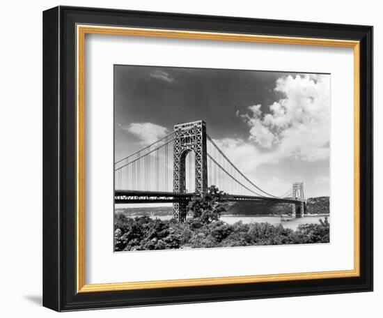 George Washington Bridge-null-Framed Premium Giclee Print