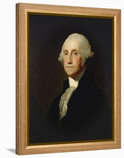 George Washington, by Gilbert Stuart, c. 1803-05, American painting,-Gilbert Stuart-Framed Stretched Canvas