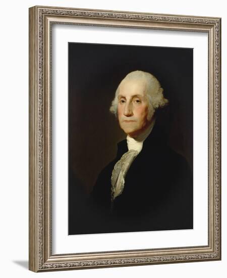 George Washington, C. 1803-05-Gilbert Stuart-Framed Art Print