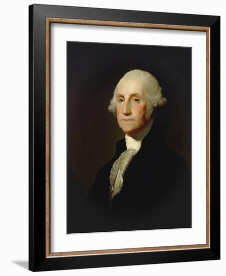 George Washington, C. 1803-05-Gilbert Stuart-Framed Art Print