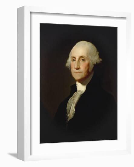 George Washington, C. 1803-05-Gilbert Stuart-Framed Art Print