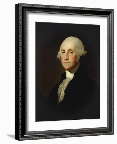 George Washington, C. 1803-05-Gilbert Stuart-Framed Art Print