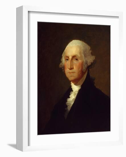 George Washington, C.1820 (Oil on Panel)-Gilbert Stuart-Framed Giclee Print