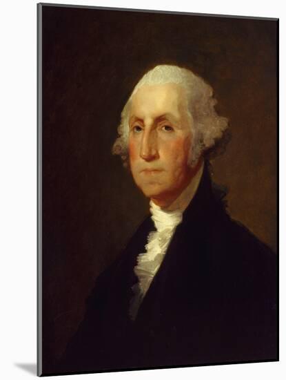 George Washington, C.1820 (Oil on Panel)-Gilbert Stuart-Mounted Giclee Print