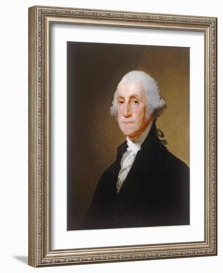 George Washington, C.1821-Gilbert Stuart-Framed Giclee Print