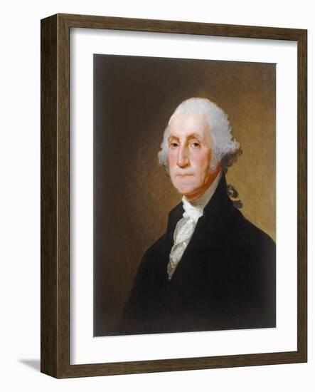 George Washington, C.1821-Gilbert Stuart-Framed Giclee Print