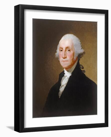 George Washington, C.1821-Gilbert Stuart-Framed Giclee Print