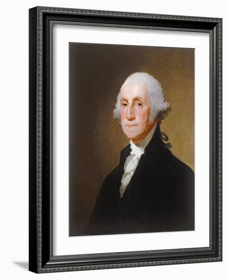 George Washington, C.1821-Gilbert Stuart-Framed Giclee Print