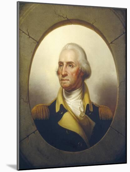 George Washington, C.1850-Rembrandt Peale-Mounted Giclee Print