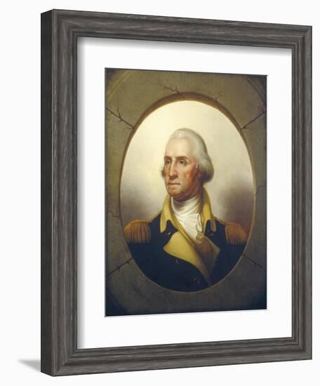 George Washington, C.1850-Rembrandt Peale-Framed Giclee Print