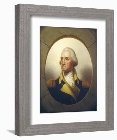 George Washington, C.1850-Rembrandt Peale-Framed Giclee Print