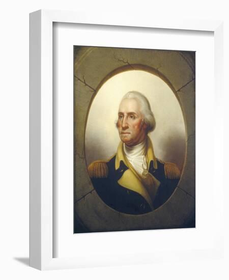 George Washington, C.1850-Rembrandt Peale-Framed Giclee Print