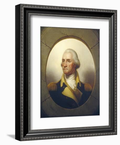 George Washington, C.1850-Rembrandt Peale-Framed Giclee Print