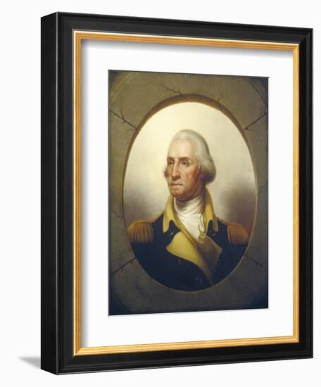 George Washington, C.1850-Rembrandt Peale-Framed Giclee Print