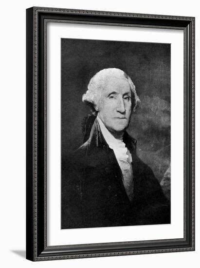 George Washington, First President of the United States-Gilbert Stuart-Framed Giclee Print