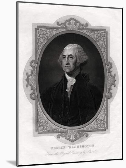 George Washington, First President of United States, 1877-Gilbert Stuart-Mounted Giclee Print