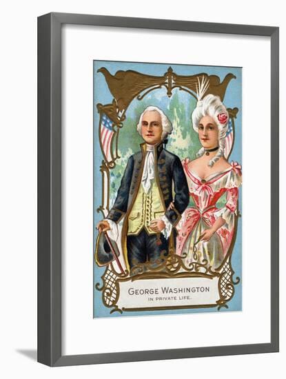 George Washington in Private Life, C.1912-null-Framed Giclee Print