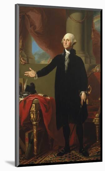 George Washington (Lansdowne Portrait), 1796-Gilbert Stuart-Mounted Art Print