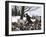 George Washington Marching the Continental Army to Valley Forge Winter Camp-null-Framed Giclee Print