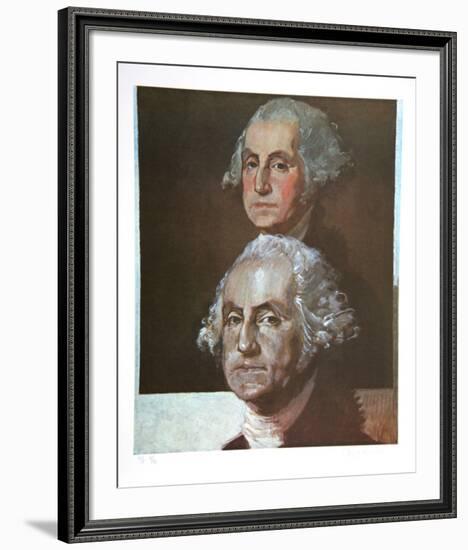 George Washington no. 2-George Deem-Framed Limited Edition