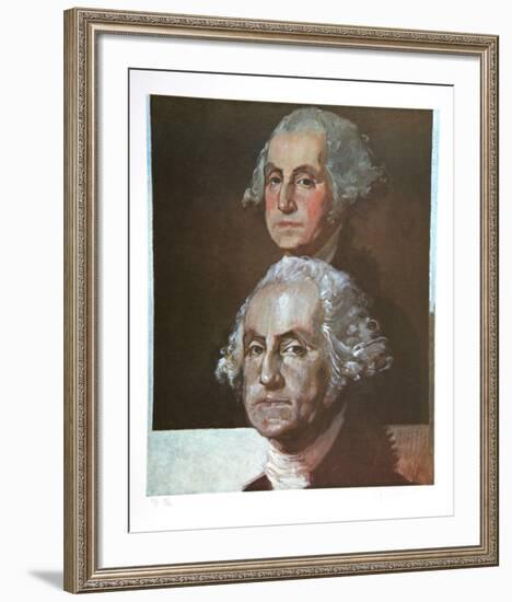 George Washington no. 2-George Deem-Framed Limited Edition