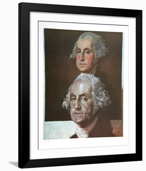 George Washington no. 2-George Deem-Framed Limited Edition