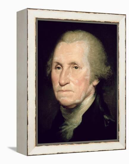 George Washington (Oil on Canvas)-Rembrandt Peale-Framed Premier Image Canvas