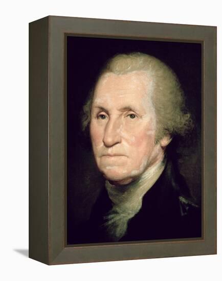 George Washington (Oil on Canvas)-Rembrandt Peale-Framed Premier Image Canvas