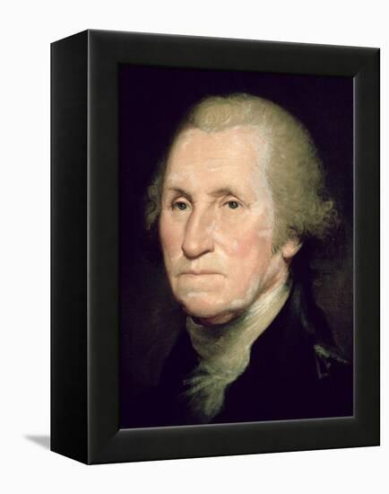 George Washington (Oil on Canvas)-Rembrandt Peale-Framed Premier Image Canvas