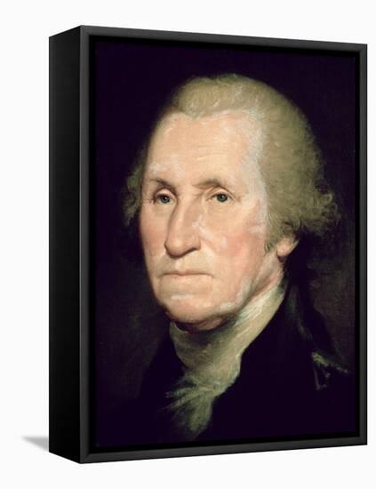 George Washington (Oil on Canvas)-Rembrandt Peale-Framed Premier Image Canvas