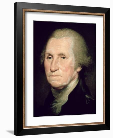 George Washington (Oil on Canvas)-Rembrandt Peale-Framed Giclee Print