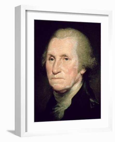 George Washington (Oil on Canvas)-Rembrandt Peale-Framed Giclee Print