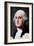 George Washington reproduced in 'The Outline of History: being a plain history of life and mankind'-Gilbert Stuart-Framed Giclee Print