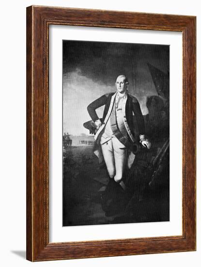 George Washington, the First President of the United States-Charles Willson Peale-Framed Giclee Print