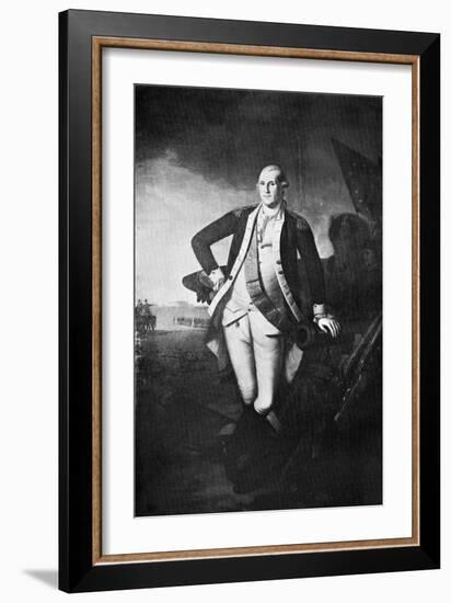 George Washington, the First President of the United States-Charles Willson Peale-Framed Giclee Print