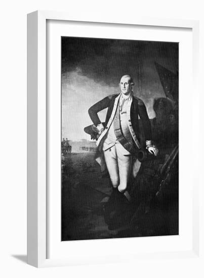 George Washington, the First President of the United States-Charles Willson Peale-Framed Giclee Print