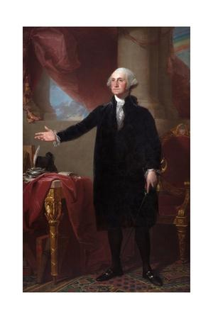 President George Washington Gilbert Stuart Portrait Photo Photograph Picture