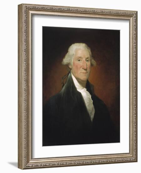 George Washington (Vaughan portrait), 1795-Gilbert Stuart-Framed Giclee Print