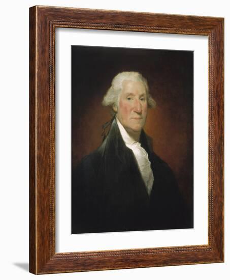 George Washington (Vaughan portrait), 1795-Gilbert Stuart-Framed Giclee Print