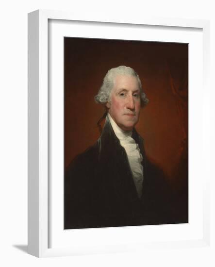 George Washington (Vaughan-Sinclair portrait), 1795-Gilbert Stuart-Framed Giclee Print