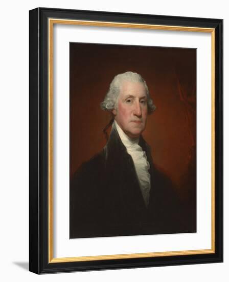 George Washington (Vaughan-Sinclair portrait), 1795-Gilbert Stuart-Framed Giclee Print