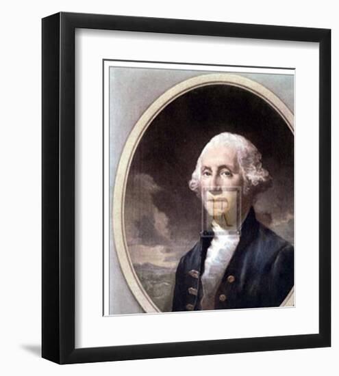 George Washington-Gilbert Stuart-Framed Art Print