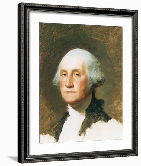 George Washington-Gilbert Stuart-Framed Premium Giclee Print