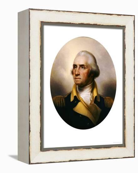 George Washington-Rembrandt Peale-Framed Premier Image Canvas