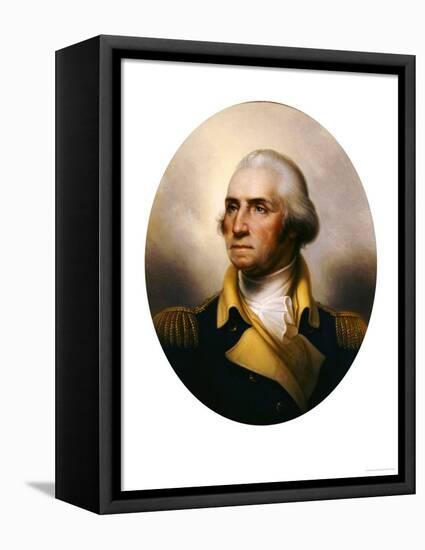 George Washington-Rembrandt Peale-Framed Premier Image Canvas