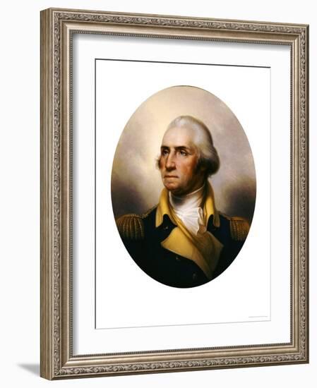 George Washington-Rembrandt Peale-Framed Giclee Print